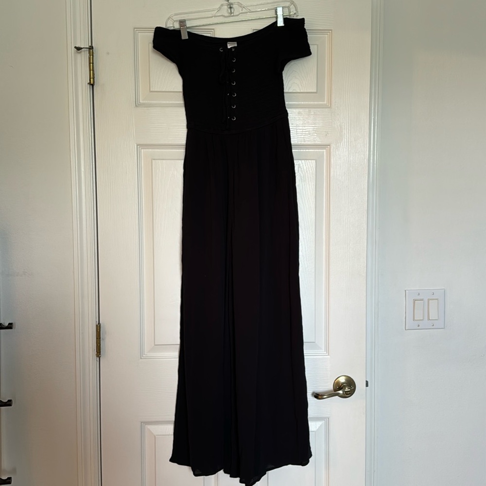 L*Space Off the Shoulder Wideleg Jumpsuit